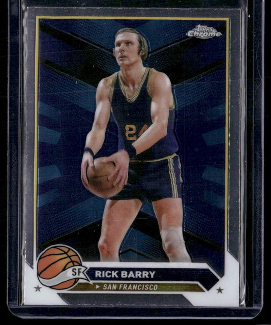 2023-24 Topps Chrome #193 Rick Barry