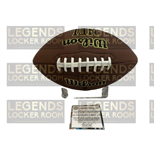 Michael Vick Signed Football - Certificate of Authenticity 