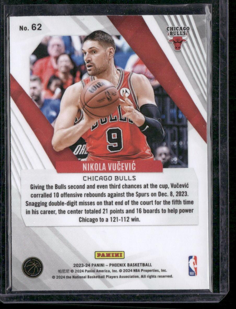 2023-24 Panini Phoenix #62 Nikola Vucevic
