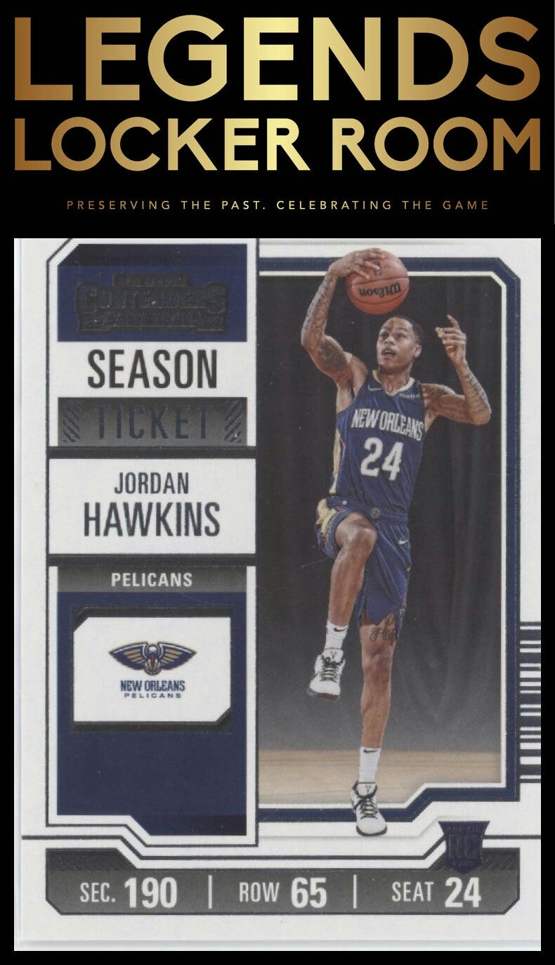 2023-24 Panini Contenders #76 Jordan Hawkins Season Ticket Retail