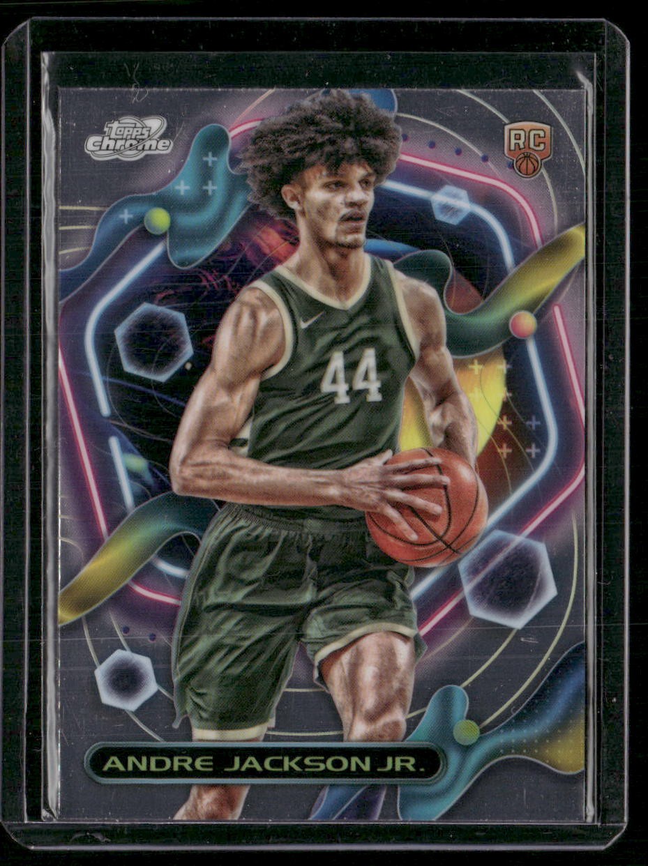 2023-24 Topps Chrome Cosmic #183 Andre Jackson Jr.