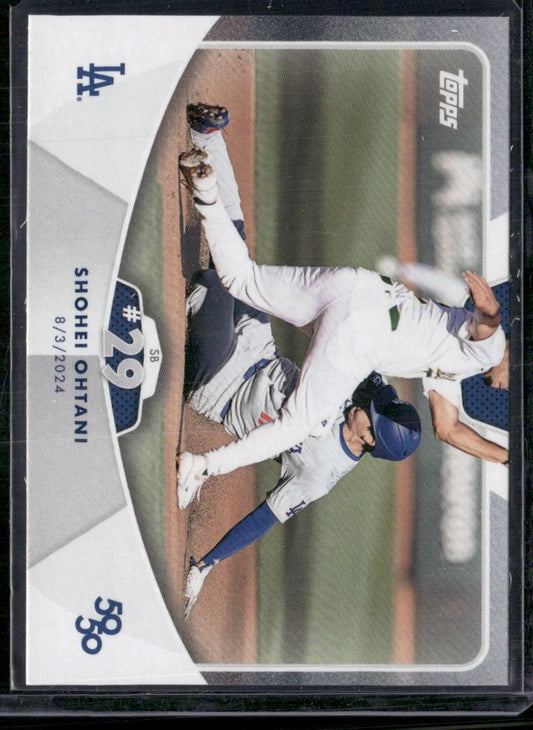2024 Topps 50/50: Shohei Ohtani #29 Shohei Ohtani SB