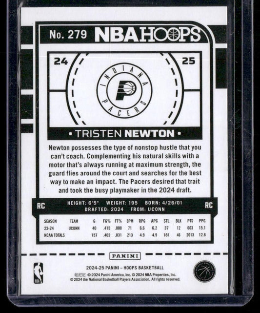 2024-25 Hoops #279 Tristen Newton