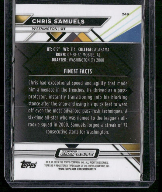 2023 Topps Composite #249 Chris Samuels