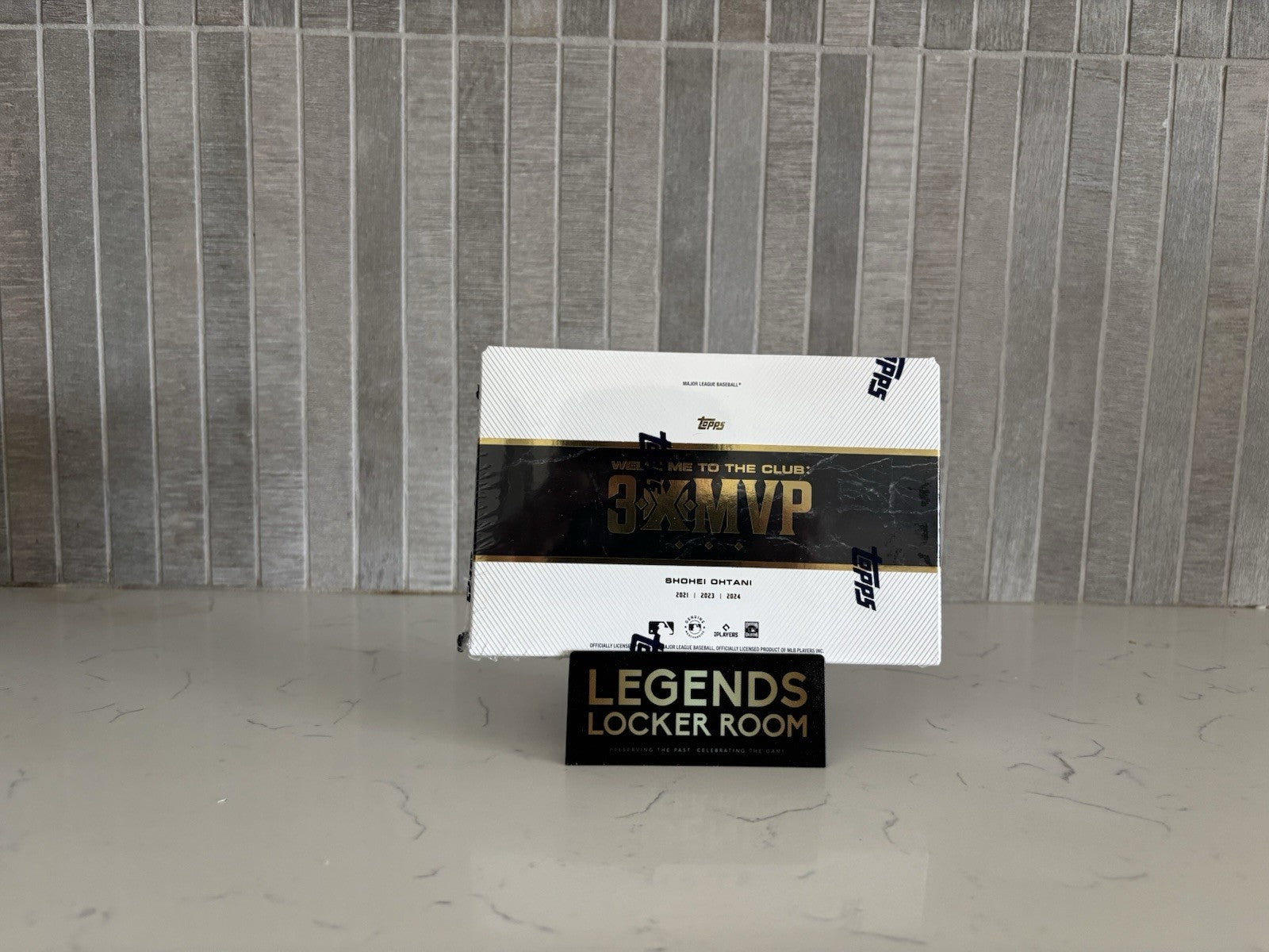 2025 Topps Welcome to the Club: 3X MVP Shohei Ohtani Hobby Box Factory Sealed