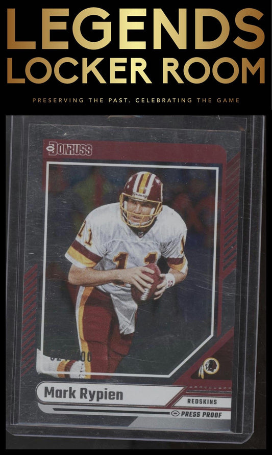 2024 Donruss #145 Mark Rypien Press Proof Silver #/100
