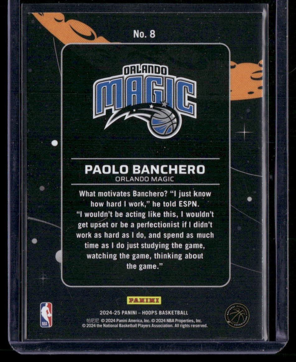 2024-25 Hoops #8 Paolo Banchero Anti Gravity