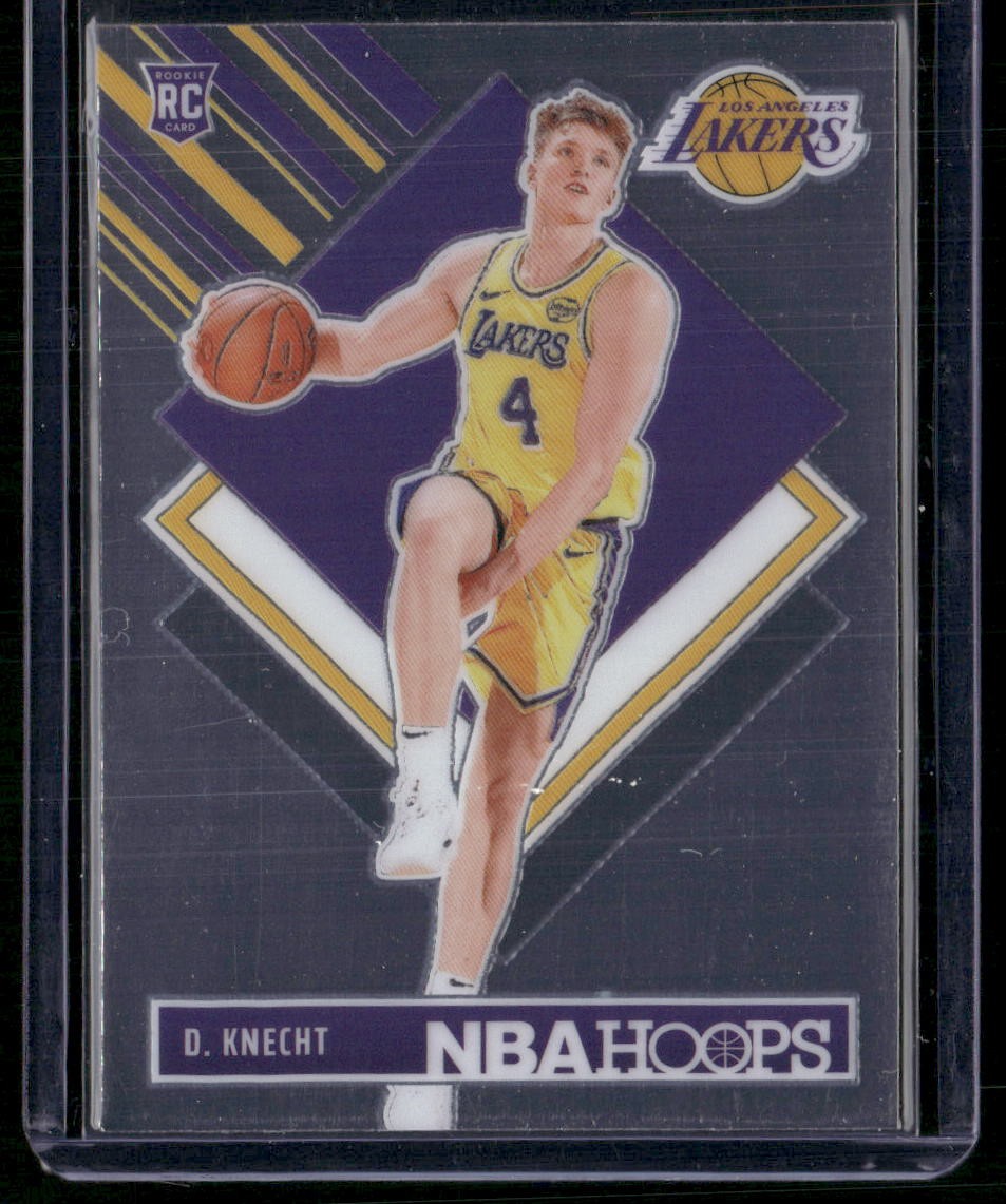 2024-25 Hoops #294 Dalton Knecht Premium Prizms Silver