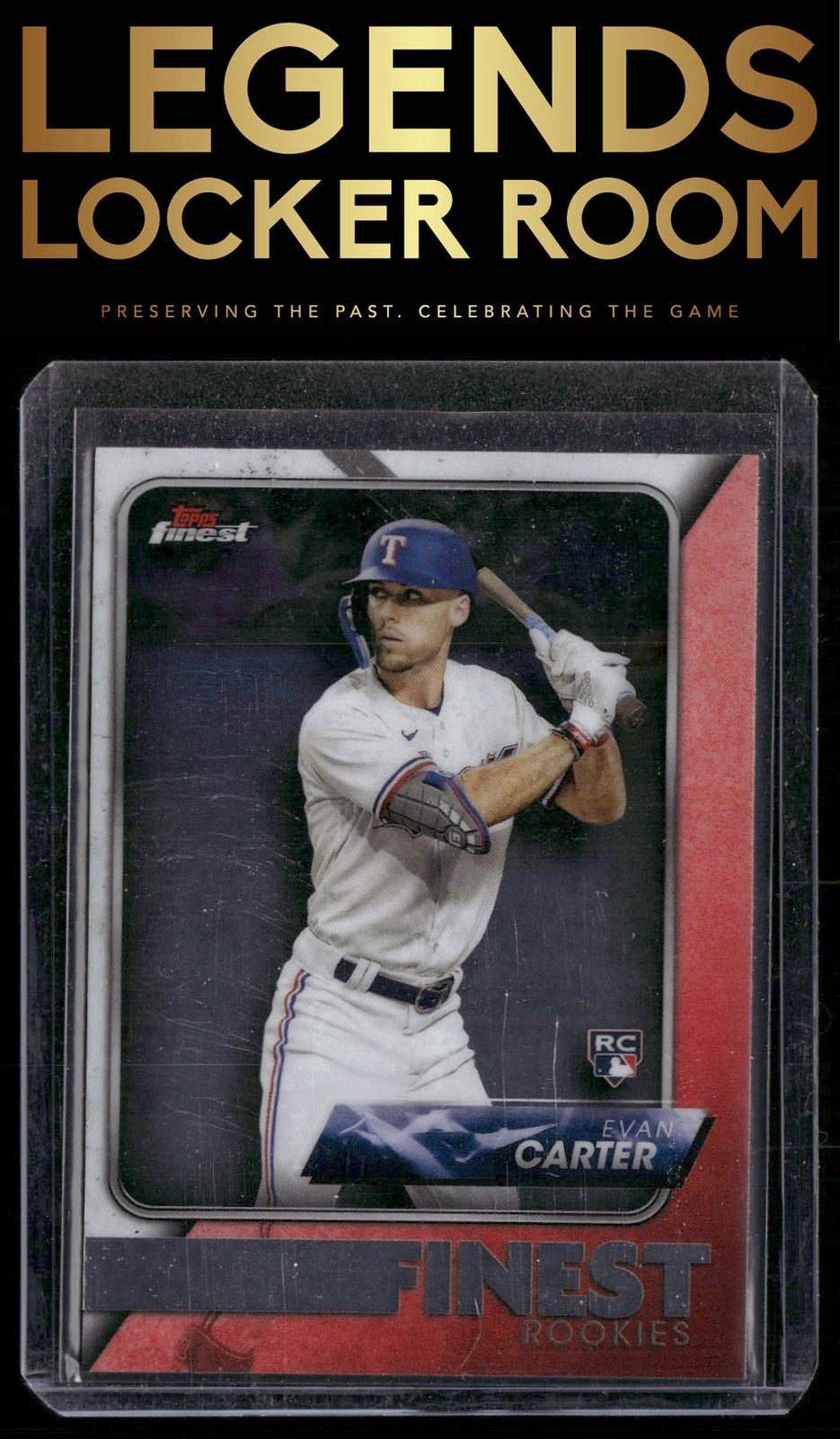 2024 Finest #FRD-6 Evan Carter Finest Rookies Design Variations