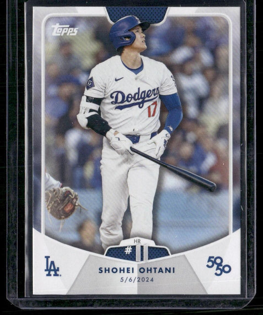 2024 Topps 50/50: Shohei Ohtani HR #11 Shohei Ohtani