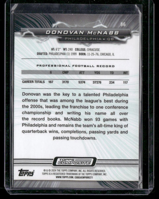 2023 Topps Composite #86 Donovan McNabb