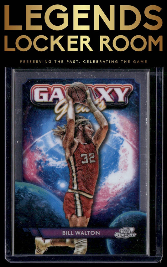 2023-24 Topps Chrome Cosmic #GG-16 Bill Walton Galaxy Greats