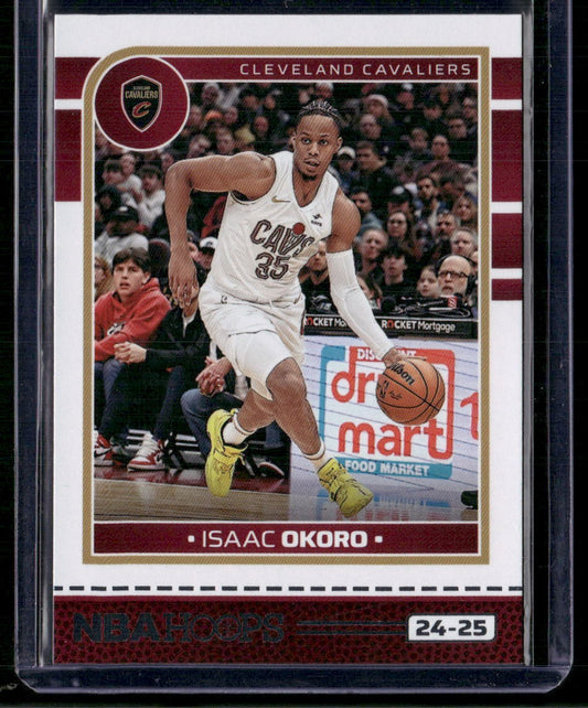2024-25 Hoops #206 Isaac Okoro