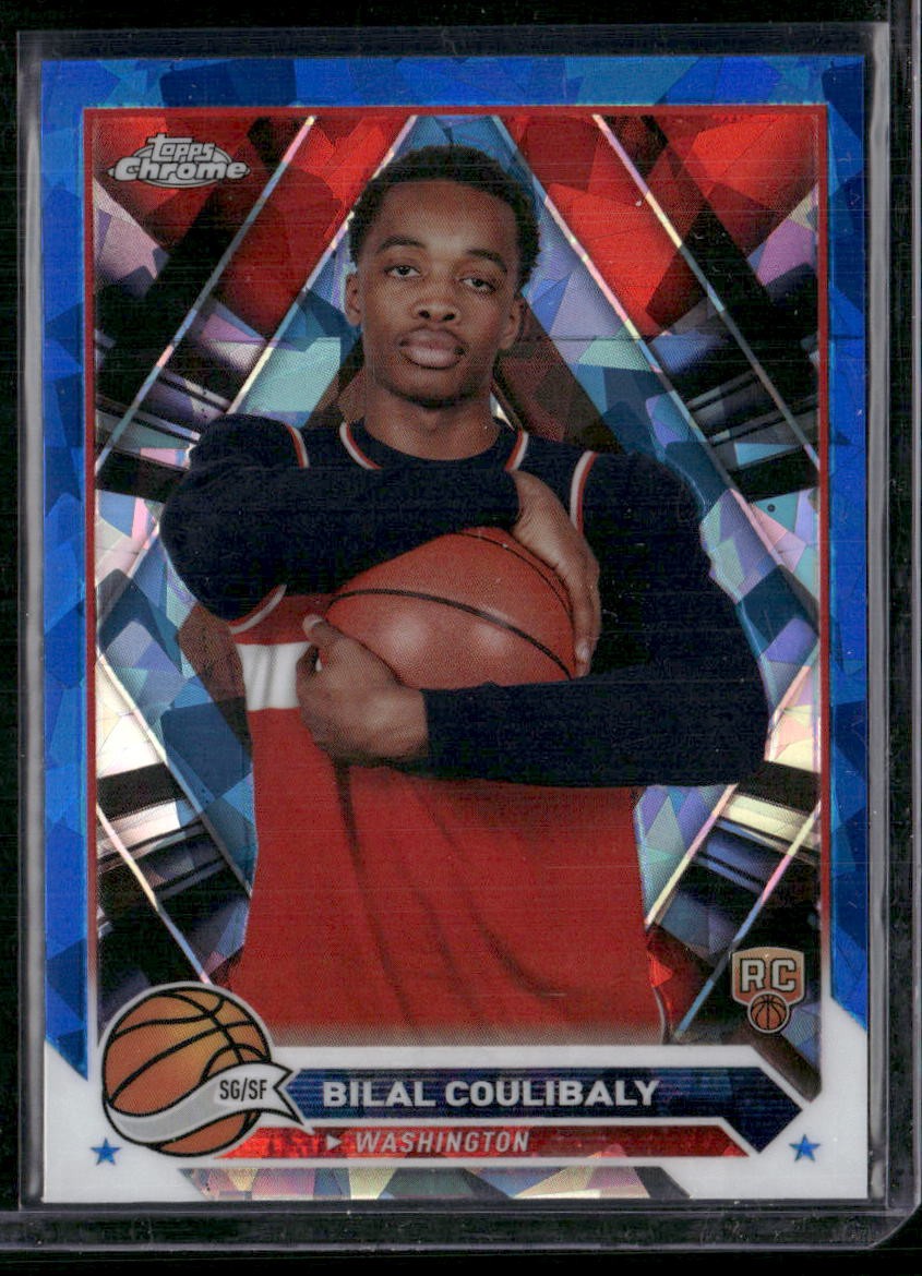 2023-24 Topps Chrome Sapphire #171 Bilal Coulibaly
