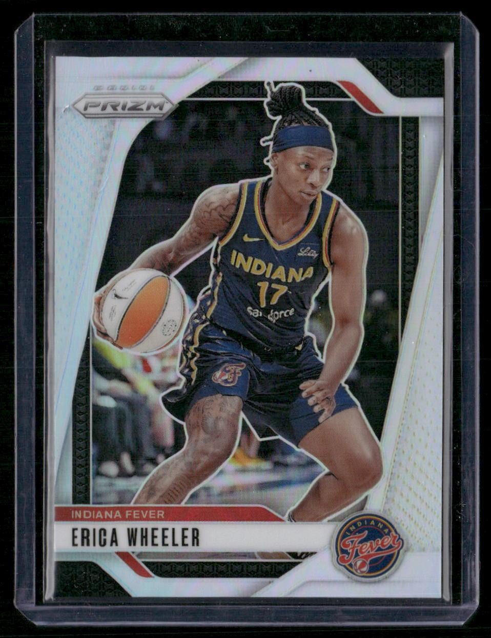 2024 Panini Prizm WNBA #61 Erica Wheeler Silver Prizms