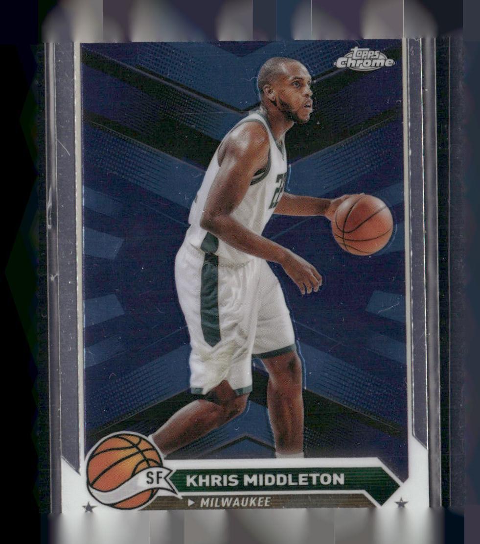 2023-24 Topps Chrome #67 Khris Middleton