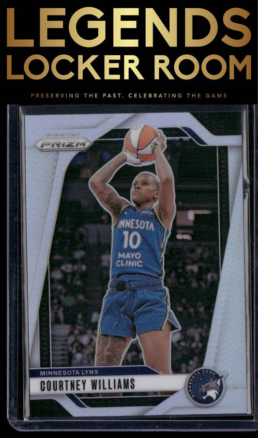 2024 Panini Prizm WNBA #79 Courtney Williams Silver Prizms