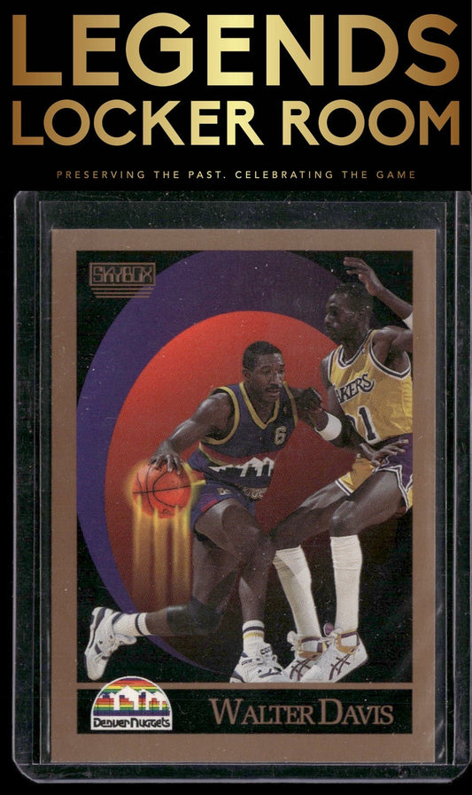 1990-91 SkyBox #73 Walter Davis