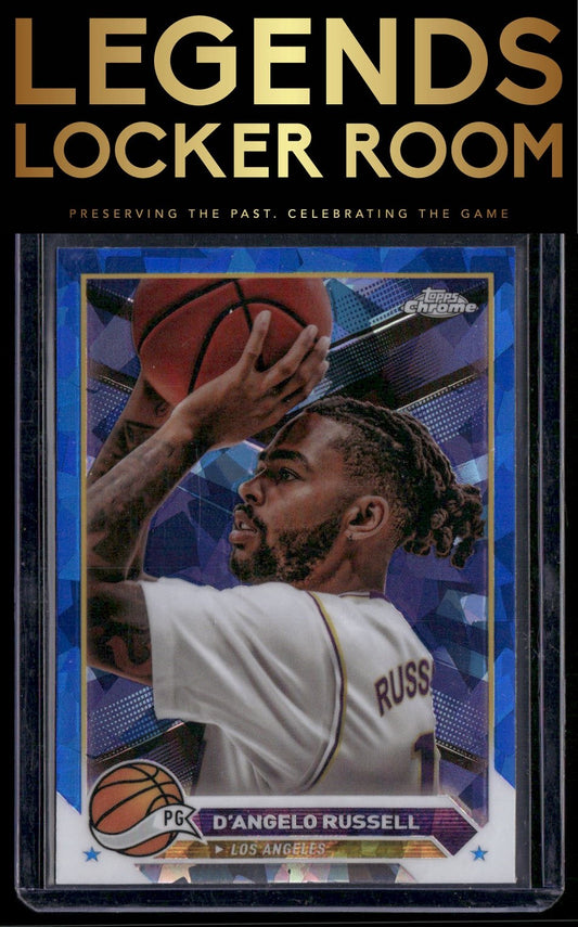 2023-24 Topps Chrome Sapphire #58 D'Angelo Russell
