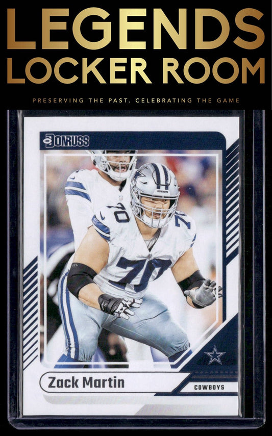 2024 Donruss #52 Zack Martin Aqueous Test