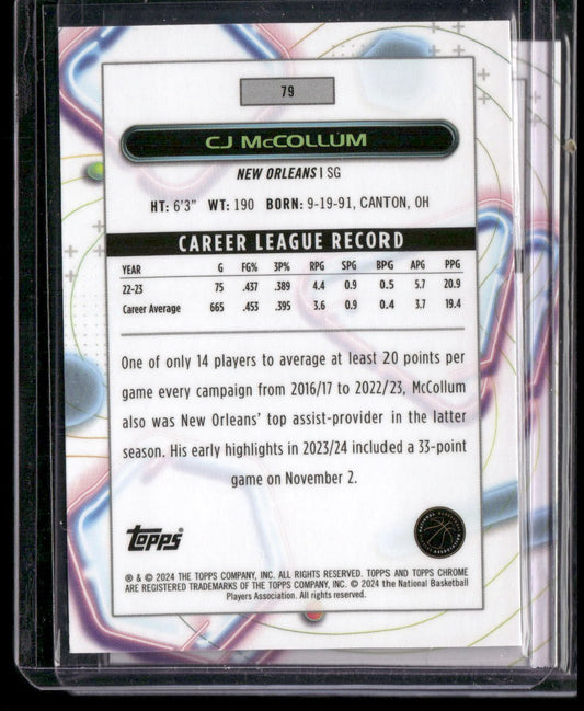 2023-24 Topps Chrome Cosmic #80 Trey Murphy III