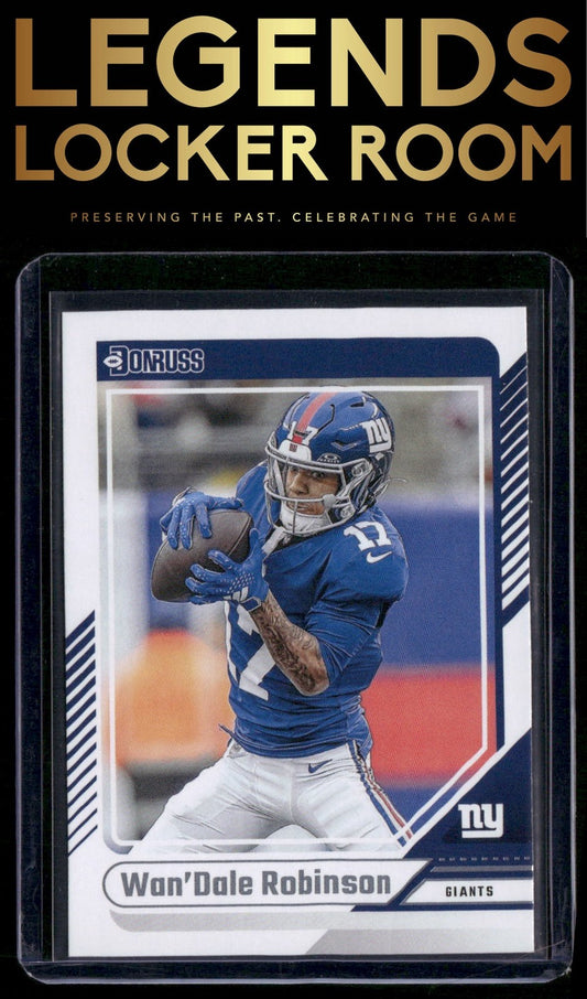 2024 Donruss #272 Wan'Dale Robinson