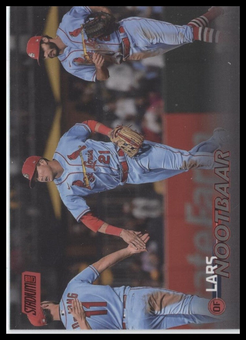 2023 Stadium Club #34 Lars Nootbaar Red Foil
