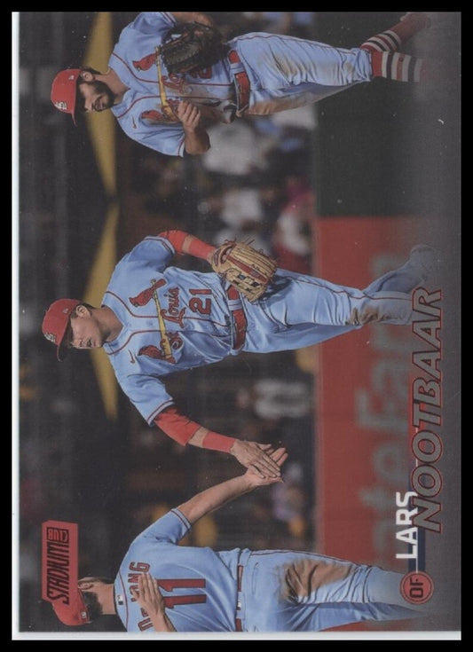 2023 Stadium Club #34 Lars Nootbaar Red Foil