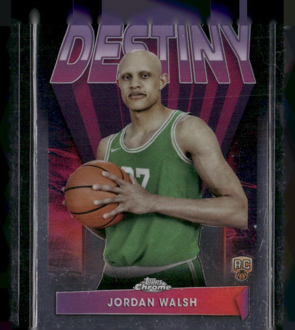 2023-24 Topps Chrome #D-19 Jordan Walsh Destiny