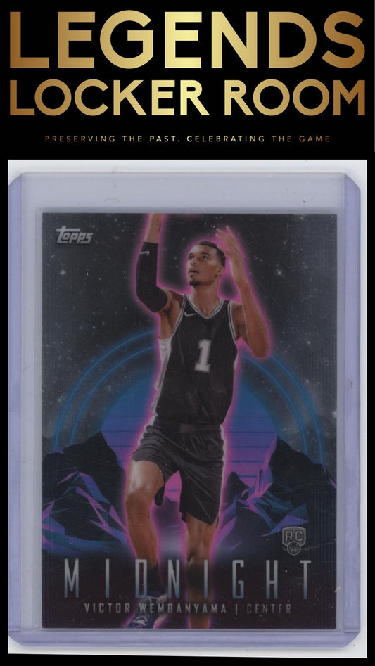 2023-24 Topps Midnight #50 Victor Wembanyama