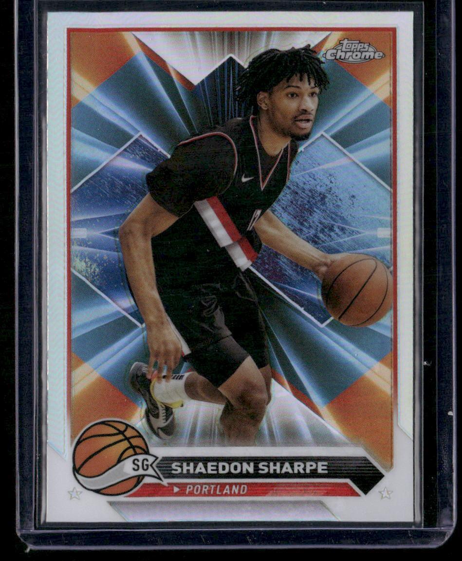 2023-24 Topps Chrome #71 Shaedon Sharpe Refractors