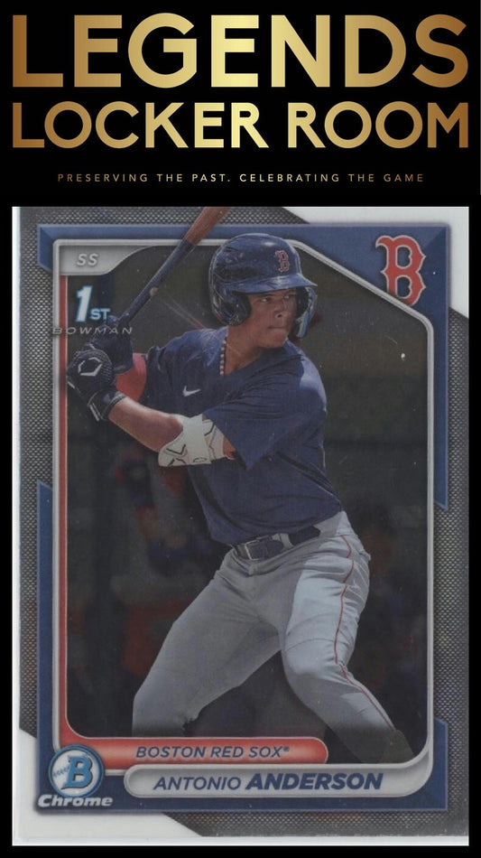 2024 Bowman Chrome #BCP-20 Antonio Anderson Prospects