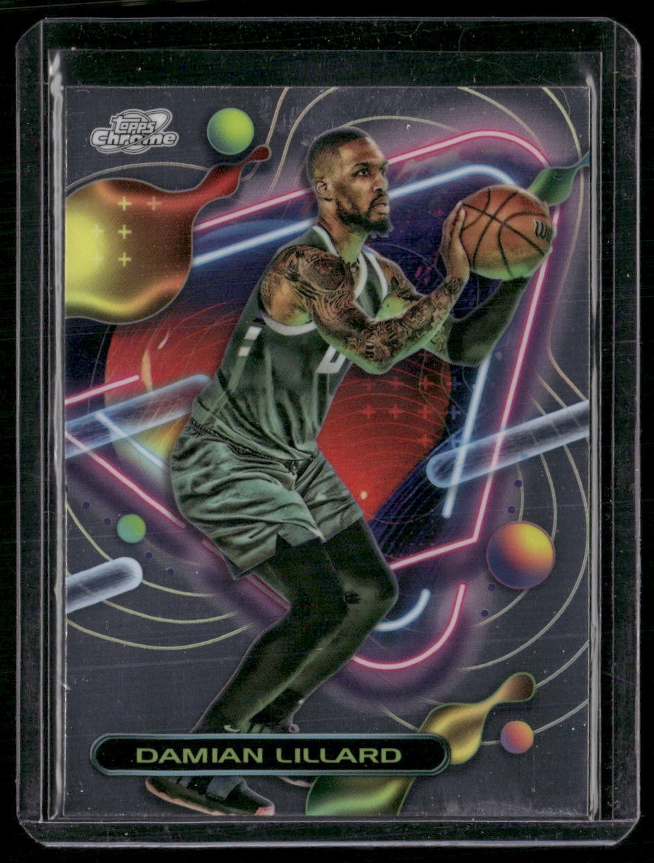 2023-24 Topps Chrome Cosmic #41 Damian Lillard
