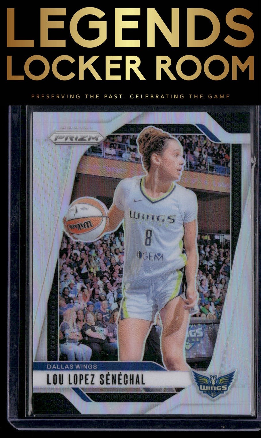 2024 Panini Prizm WNBA #121 Lou Lopez Senechal Silver Prizms