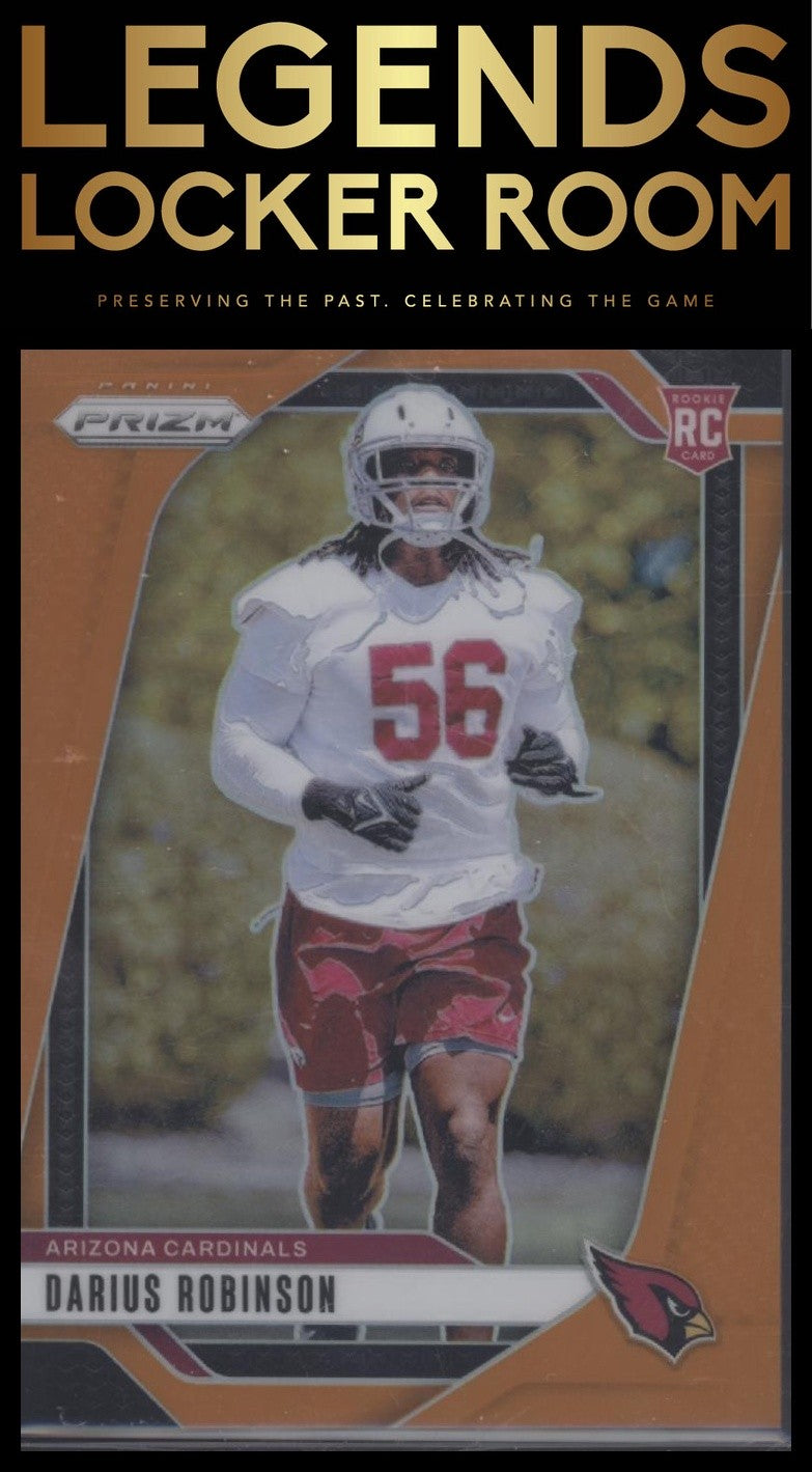 2024 Panini Prizm #325 Darius Robinson Orange #/249