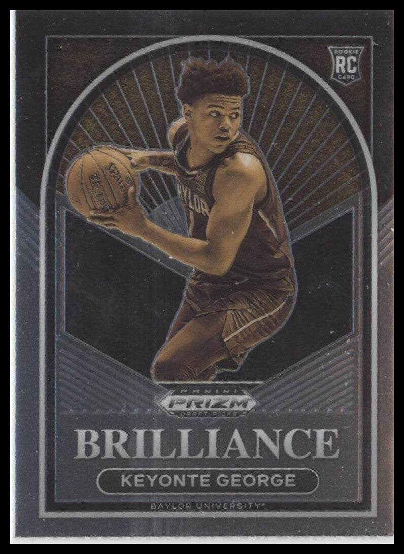 2023 Panini Prizm Draft Picks #14 Keyonte George Brilliance