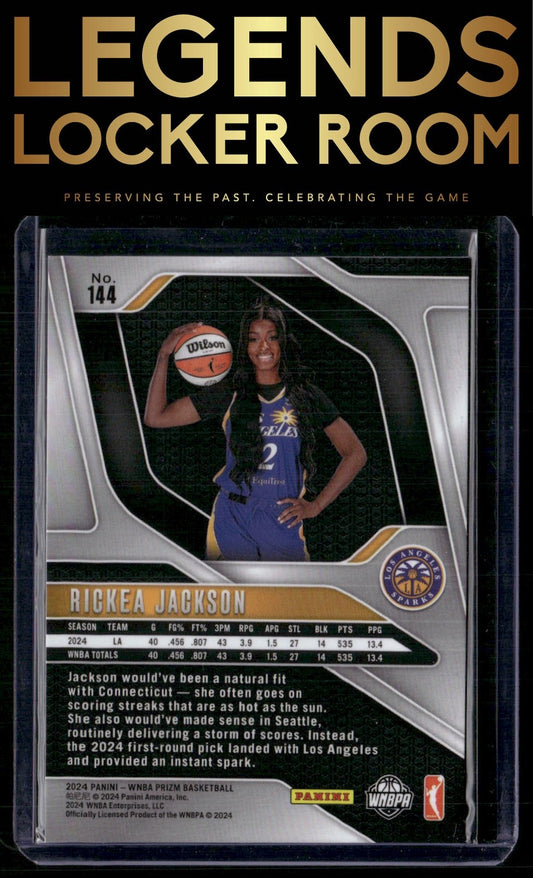 2024 Panini Prizm WNBA #144 Rickea Jackson
