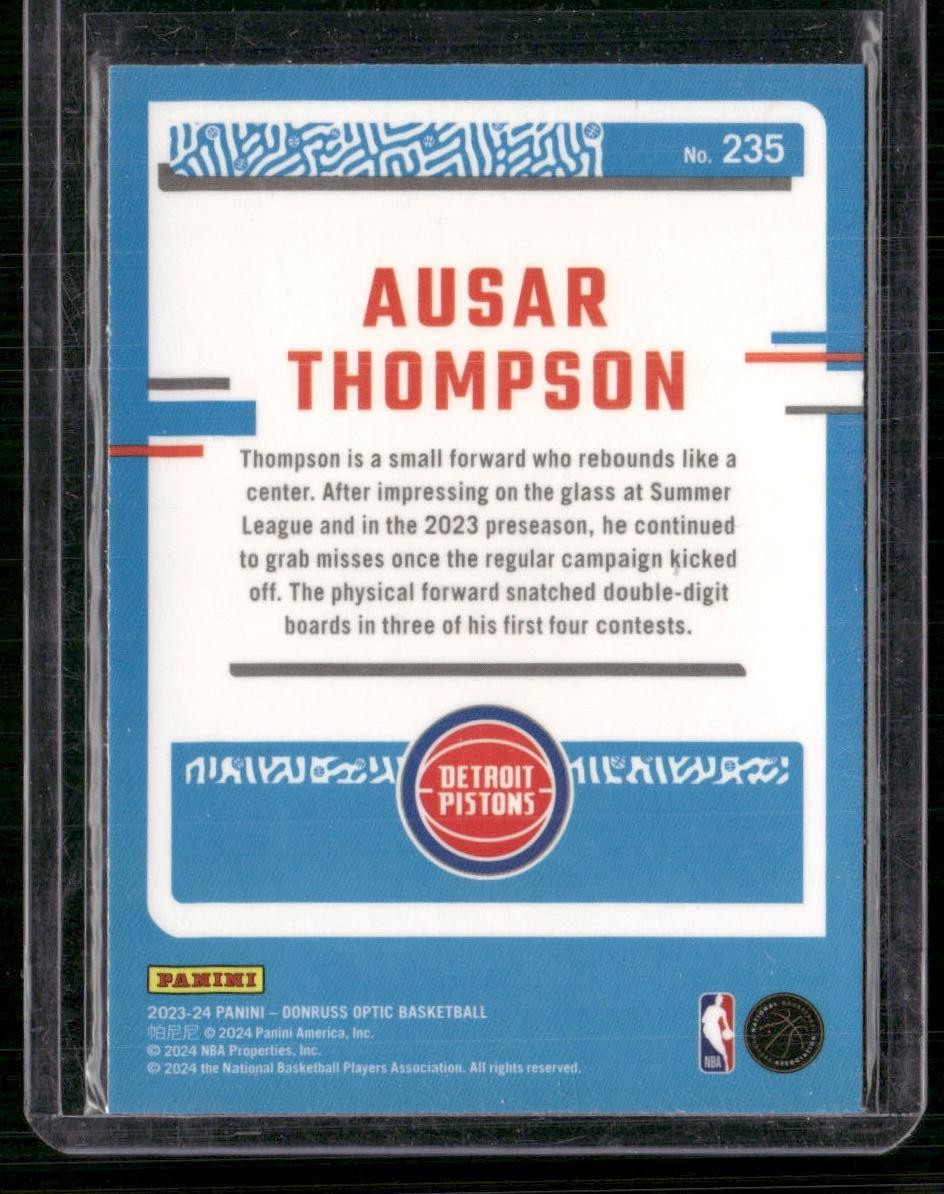 2023-24 Donruss Optic #235 Ausar Thompson