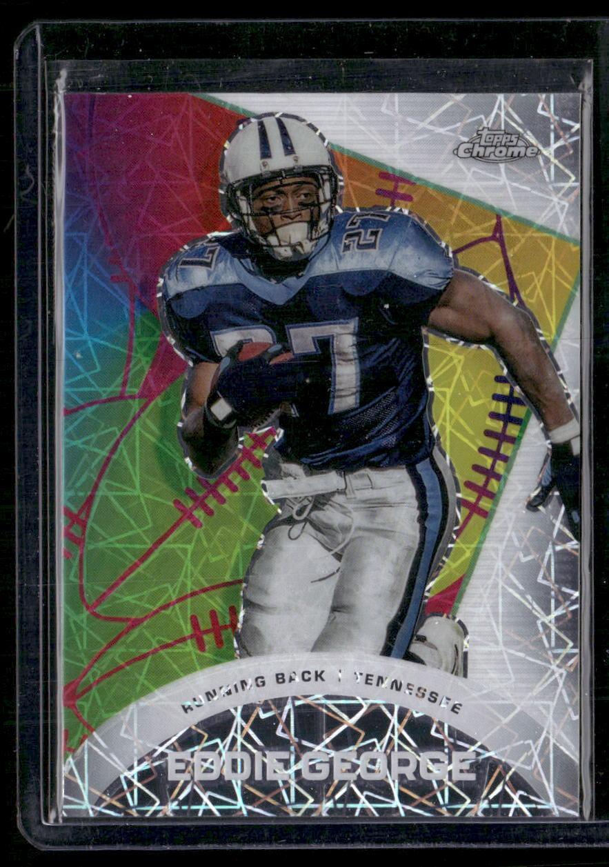2023 Topps Composite #CAE-16 Eddie George Chrome All Etch X-Fractor