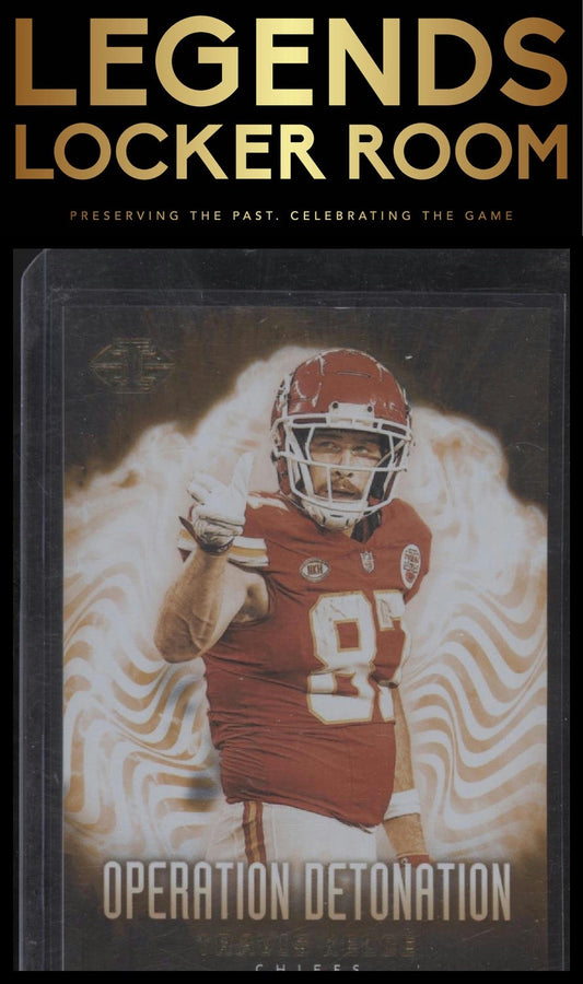 2023 Panini Illusions #14 Travis Kelce Operation Detonation