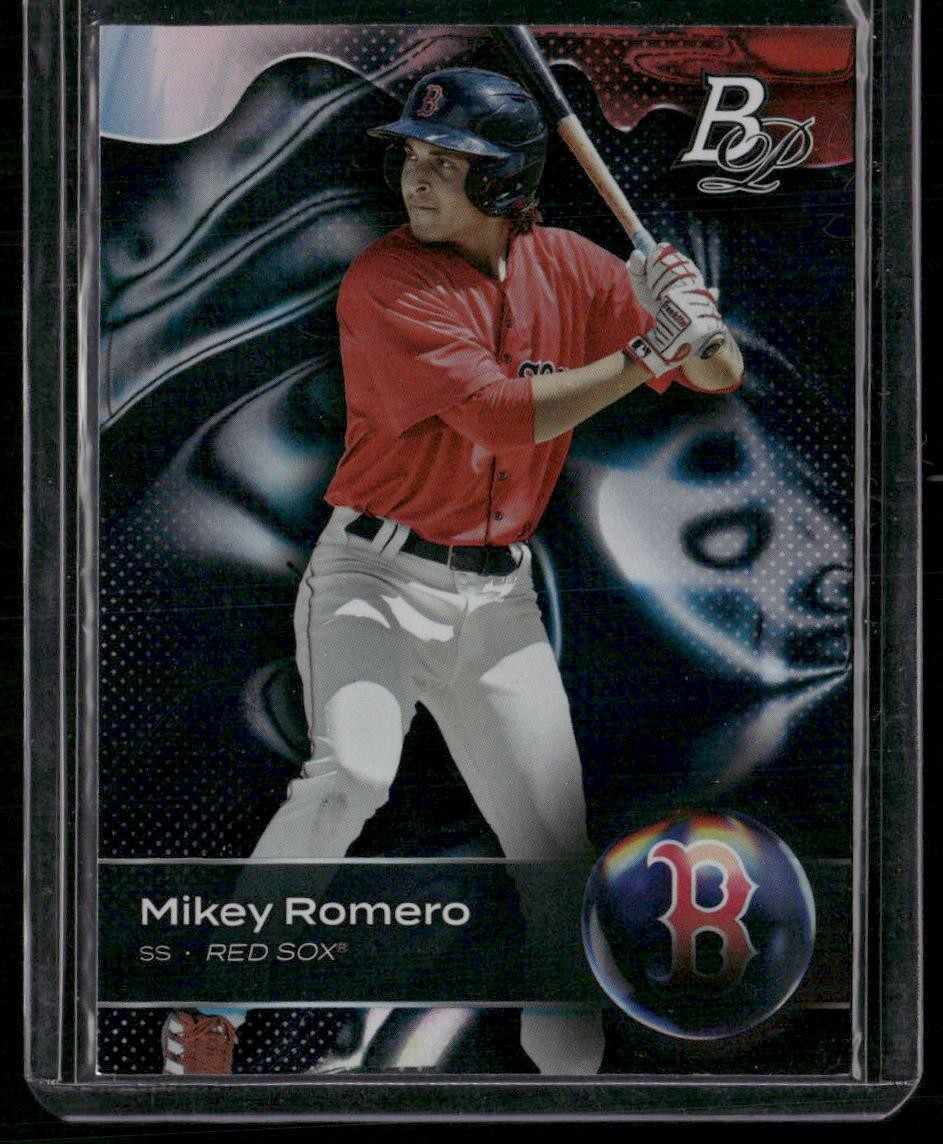 2023 Bowman Platinum #TOP-35 Mikey Romero Top Prospects
