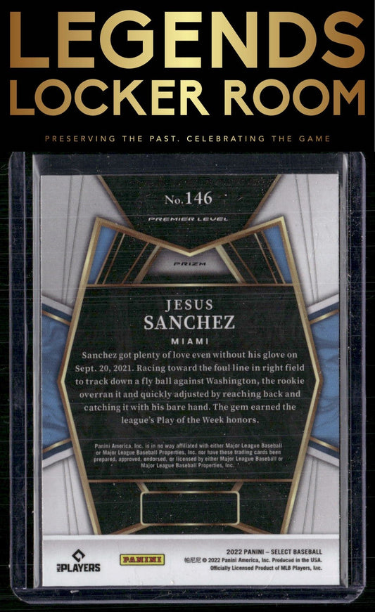 2022 Panini Select #146 Jesus Sanchez Scope