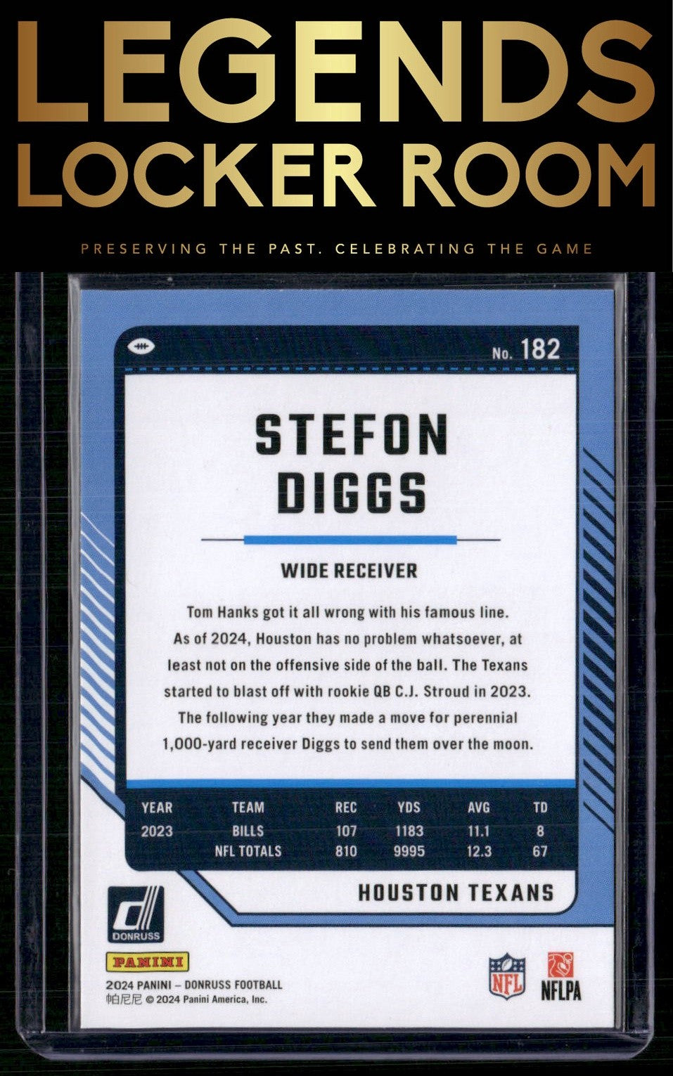 2024 Donruss #182 Stefon Diggs