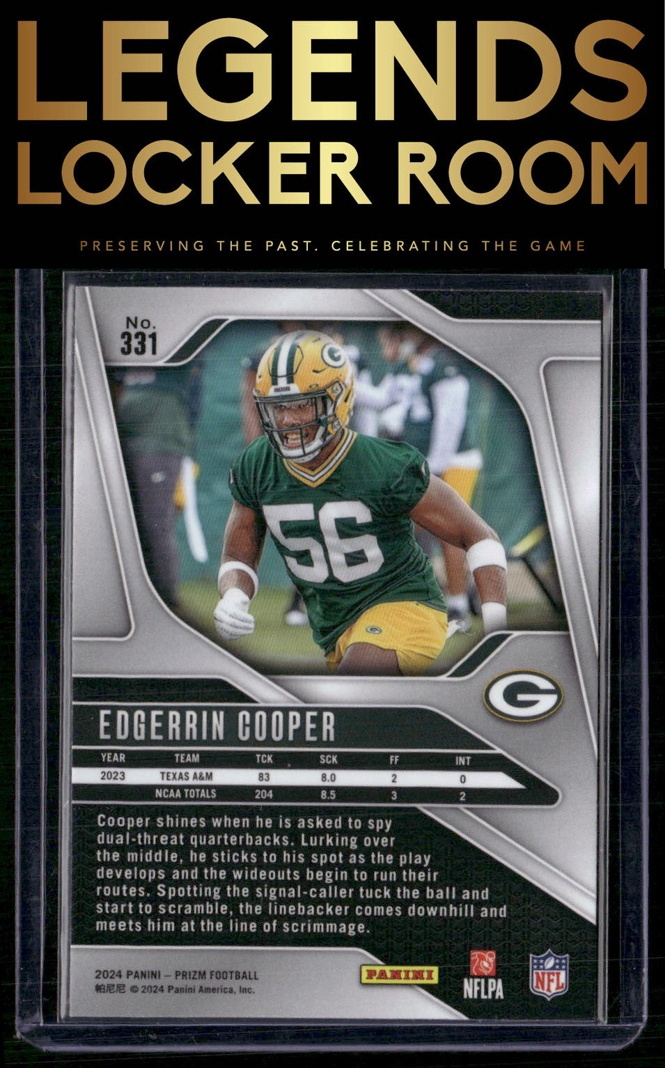 2024 Panini Prizm #331 Edgerrin Cooper