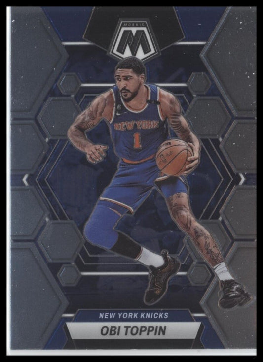 2022-23 Panini Mosaic #153 Obi Toppin
