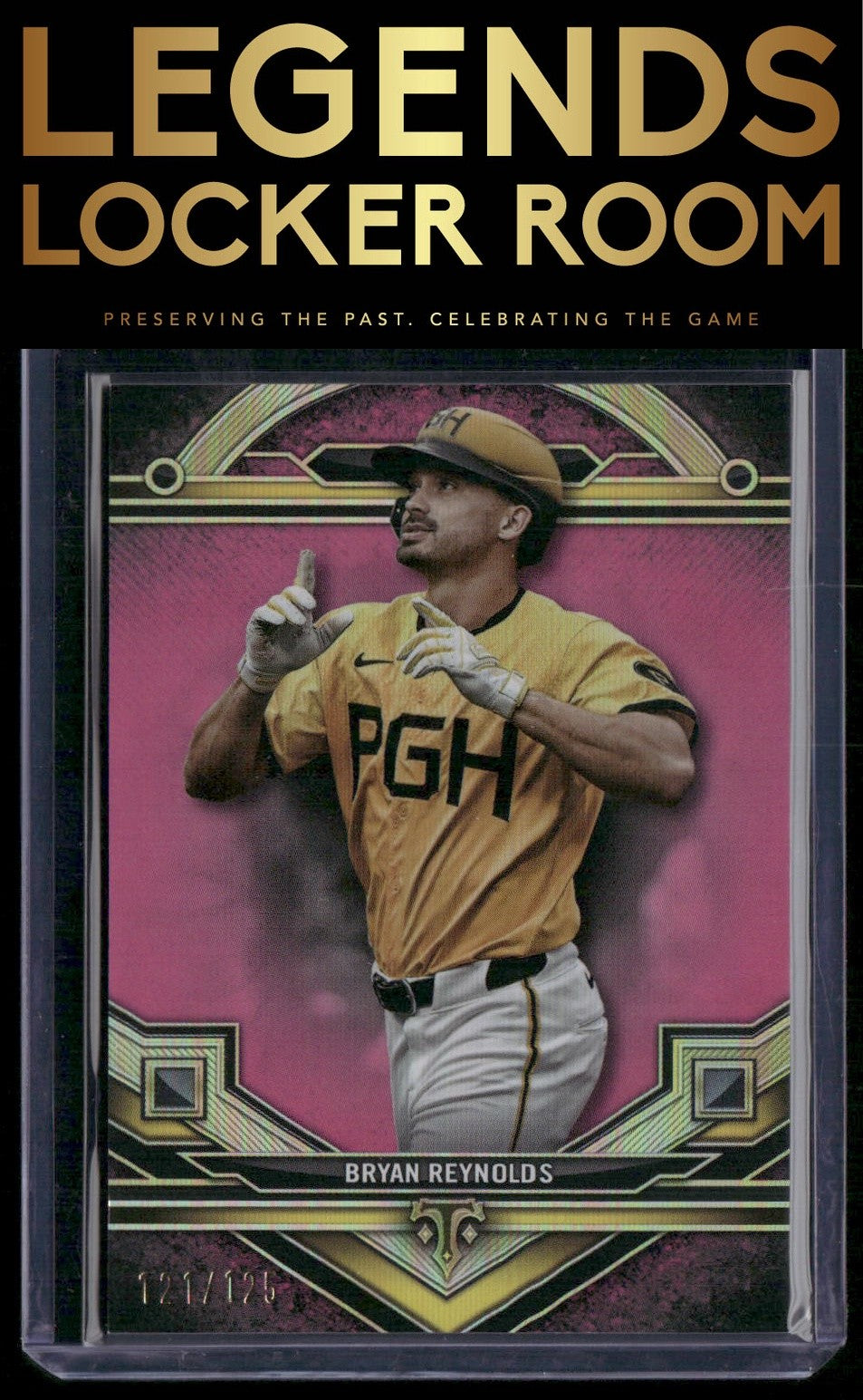 2024 Topps Triple Threads #142 Bryan Reynolds Tourmaline #/125