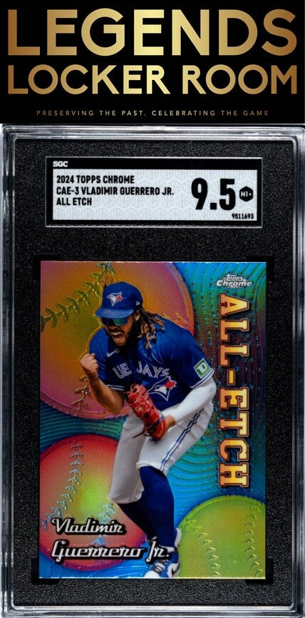 2024 Topps Chrome #CAE-3 Vladimir Guerrero Jr. All Etch SGC 9.5
