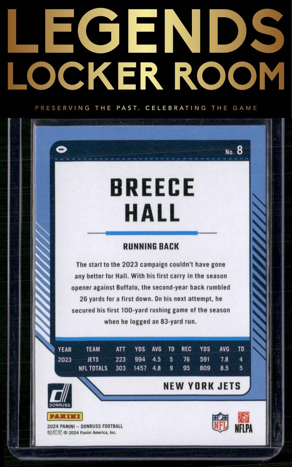 2024 Donruss #8 Breece Hall