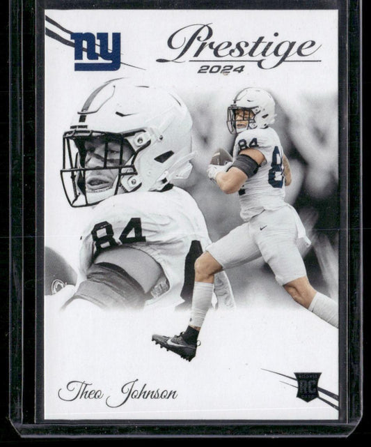 2024 Panini Prestige #375 Theo Johnson