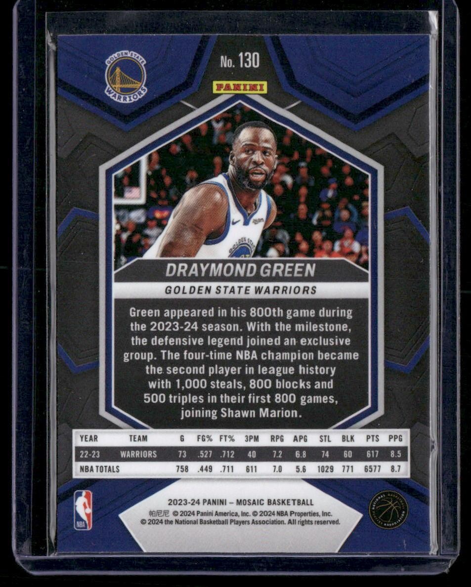 2023-24 Panini Mosaic #130 Draymond Green